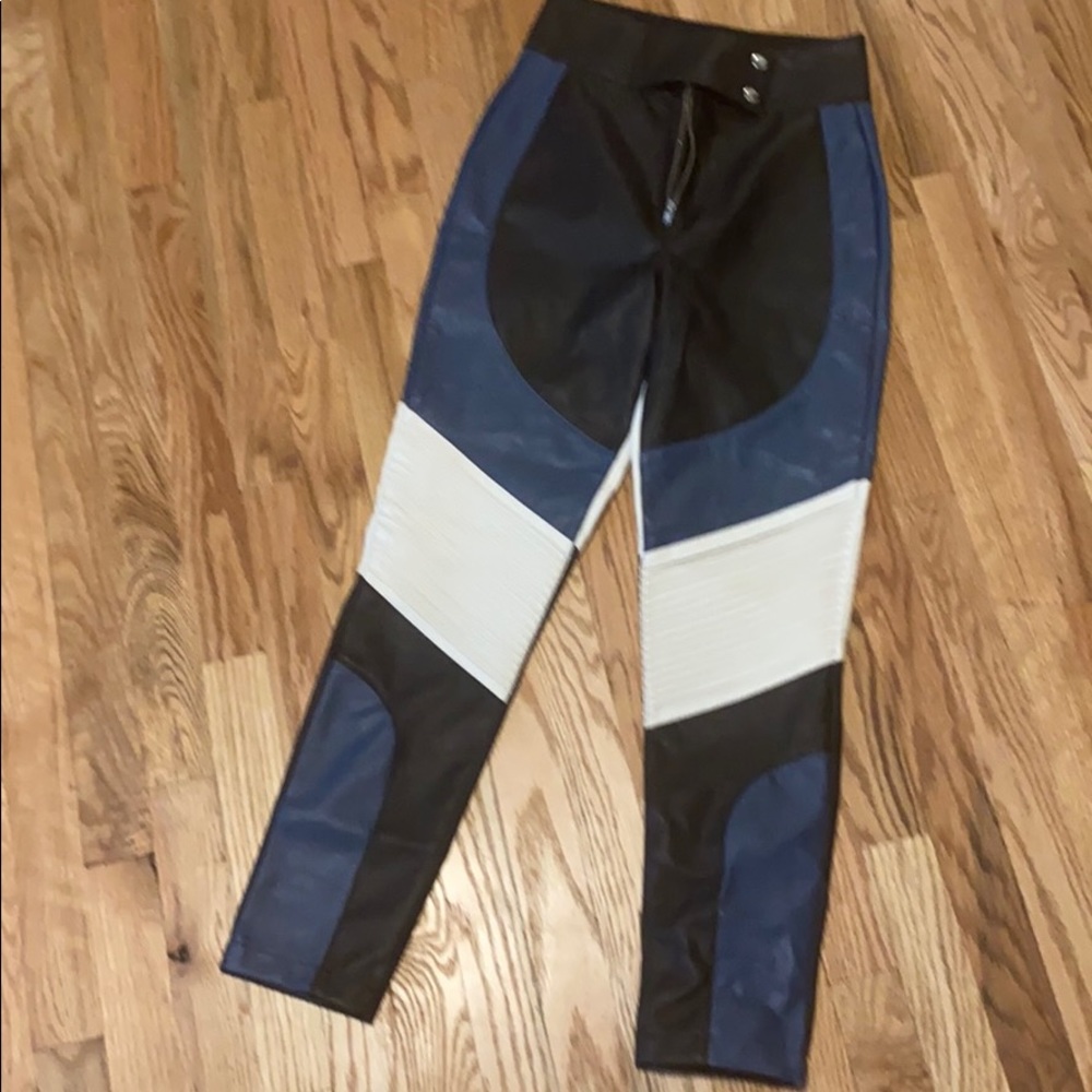 Leather ASOS pants